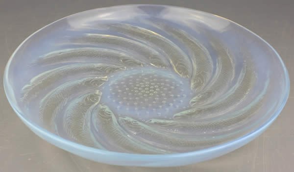 Rene Lalique Poissons Shallow Bowl 