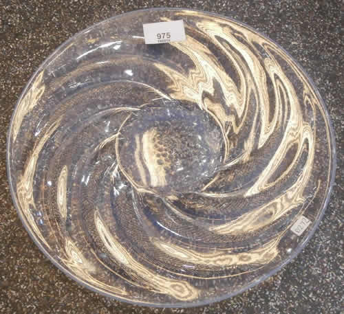 R. Lalique Poissons Tableware