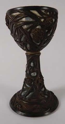 R. Lalique Pommes de Pin Chalice