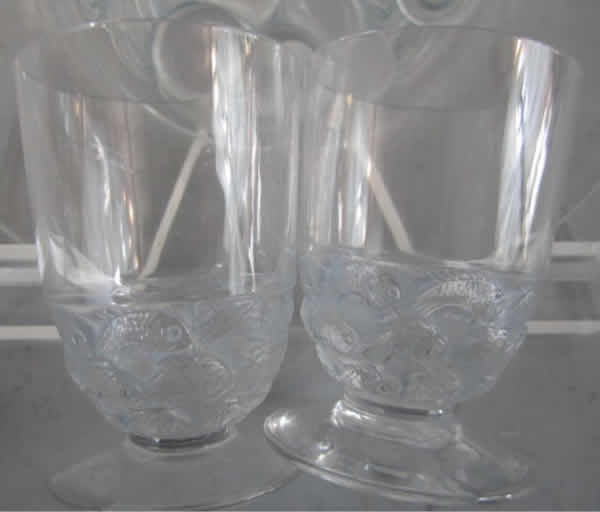 Rene Lalique Pouilly Liqueur Glass 