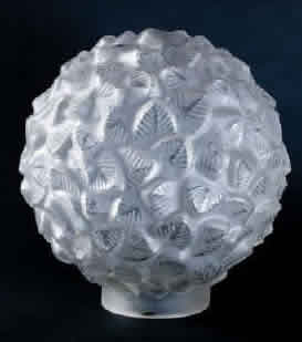 Rene Lalique Provence Light Fixture 