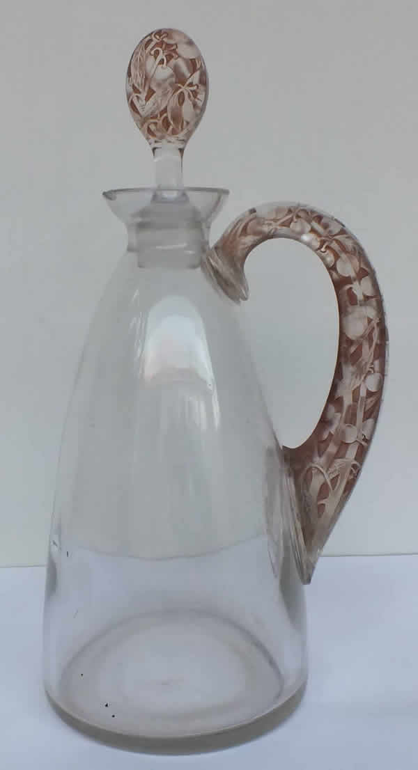 R. Lalique Prunelles Carafe