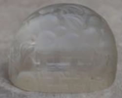 R. Lalique Prunes Menu Holder