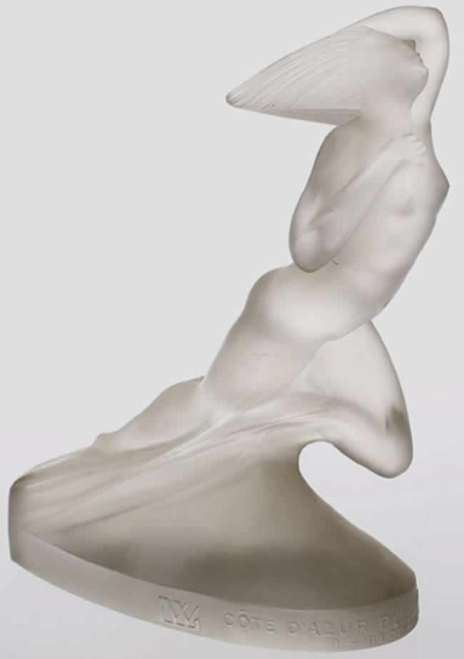 R. Lalique Pullman Express Paperweight