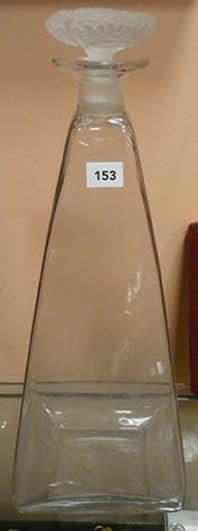 R. Lalique Pyramidale Decanter