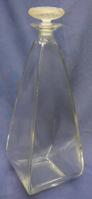 Rene Lalique Pyramidale Decanter