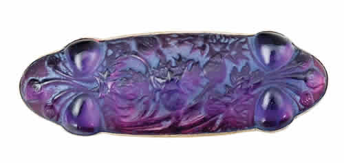 R. Lalique Quatre Cabochons Bluets Brooch
