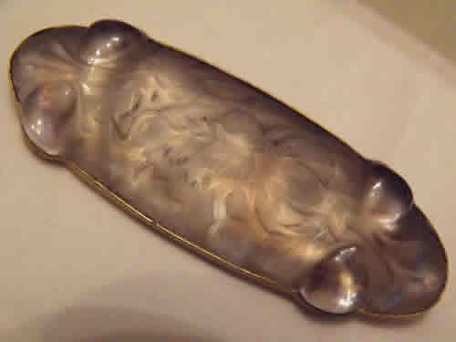 R. Lalique Quatre Cabochons Bluets Brooch