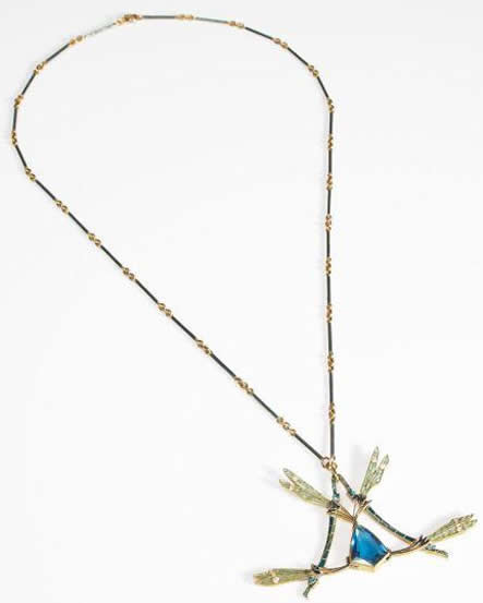 R. Lalique Quatre Libellules-2 Pendant