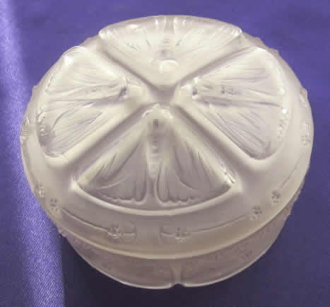 R. Lalique Quatre Papillons Powder Box