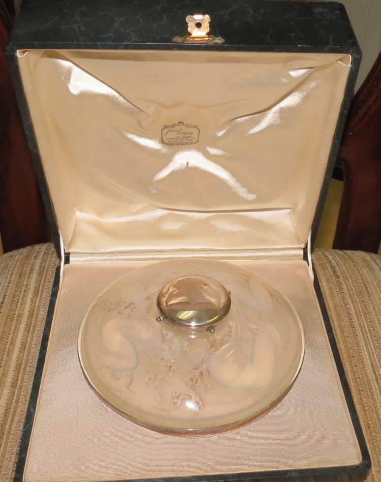 R. Lalique Quatre Sirenes Inkwell