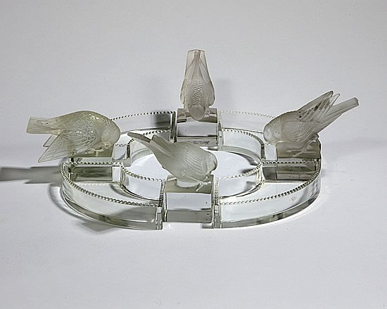 Rene Lalique Bird Table Decoration
