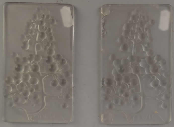 R. Lalique Raisin Muscat Menu Board