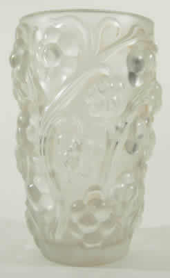 R. Lalique Raisins Vase