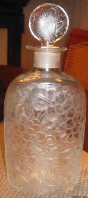 R. Lalique Raisins Decanter