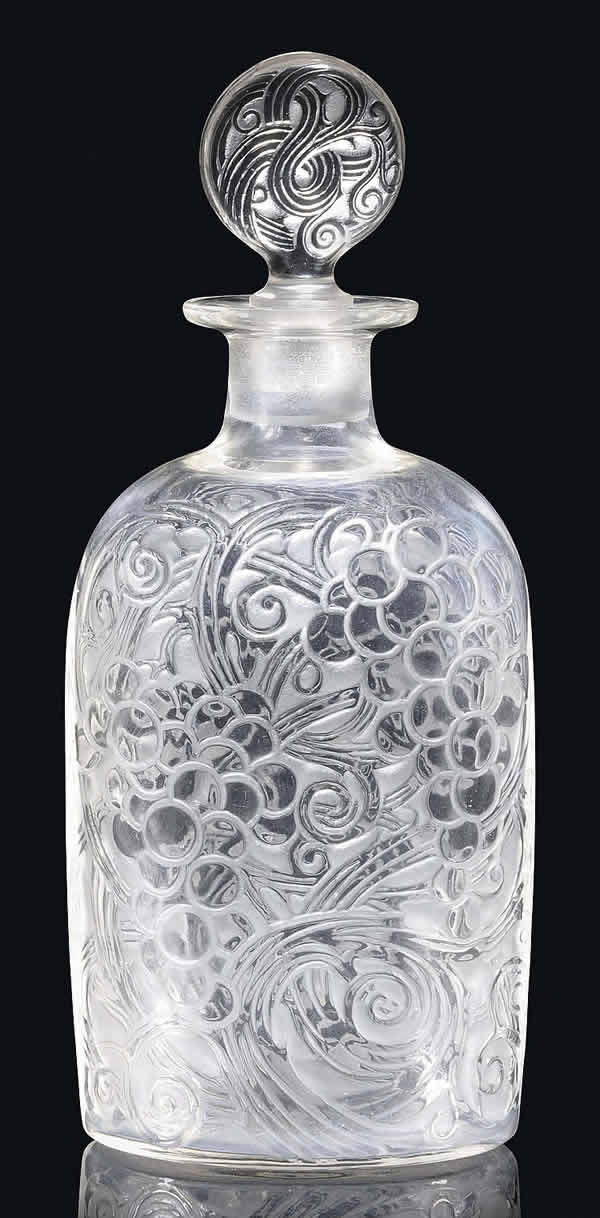 R. Lalique Raisins Decanter