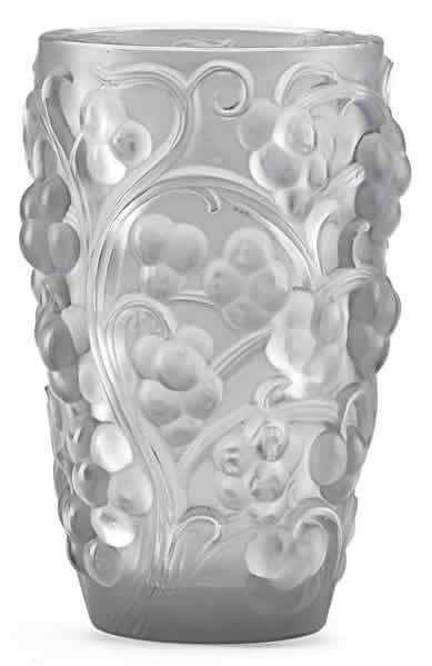R. Lalique Raisins Vase