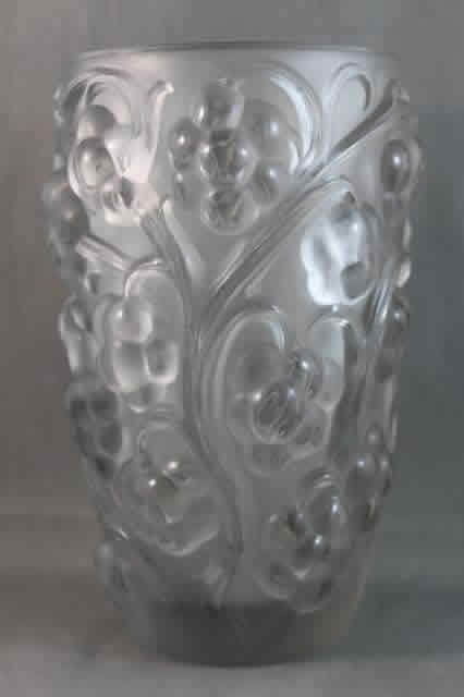 R. Lalique Raisins Vase
