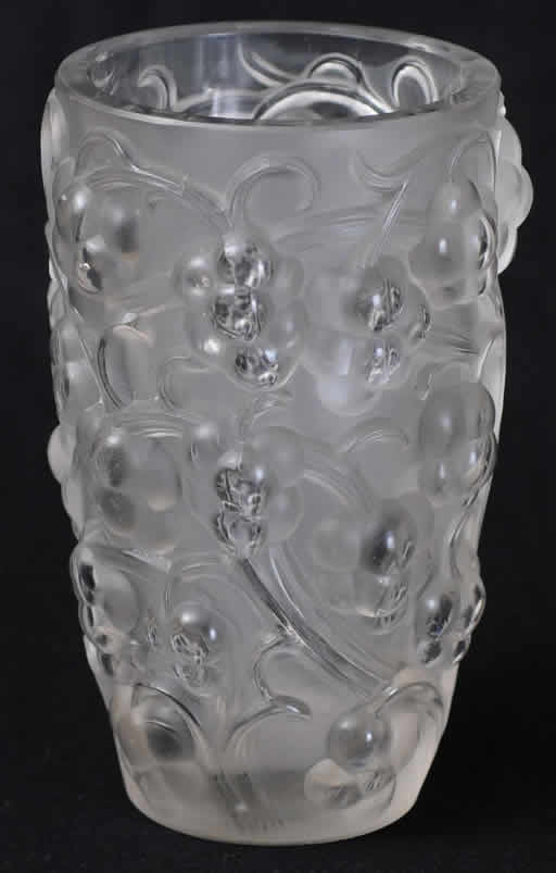 R. Lalique Raisins Vase