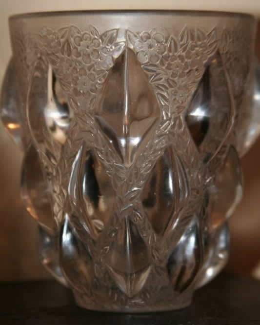 R. Lalique Rampillon Vase