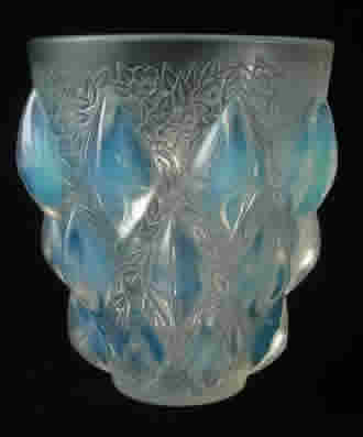 R. Lalique Rampillon Vase