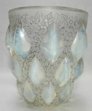 R. Lalique Rampillon Vase
