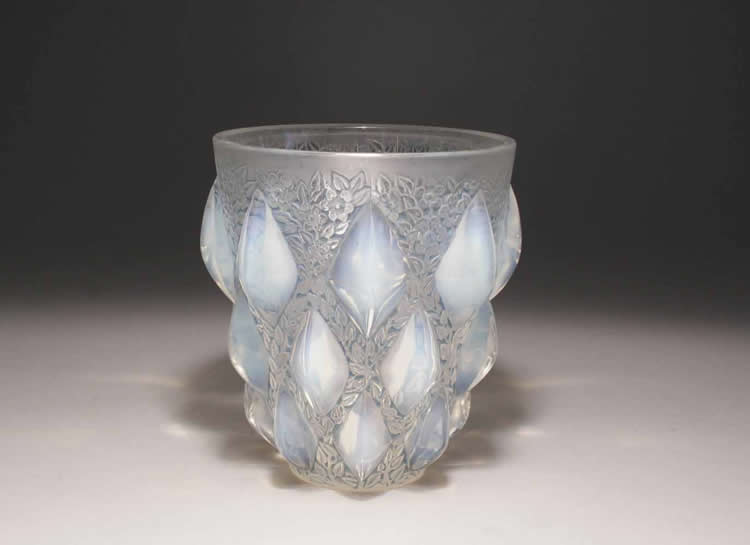 R. Lalique Rampillon Vase