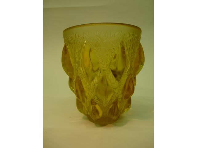 R. Lalique Rampillon Vase