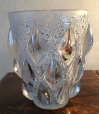 R. Lalique Rampillon Vase