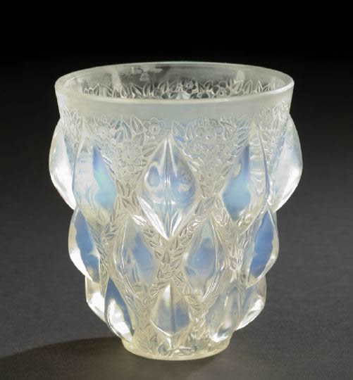 R. Lalique Rampillon Vase