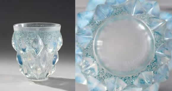 R. Lalique Rampillon Vase