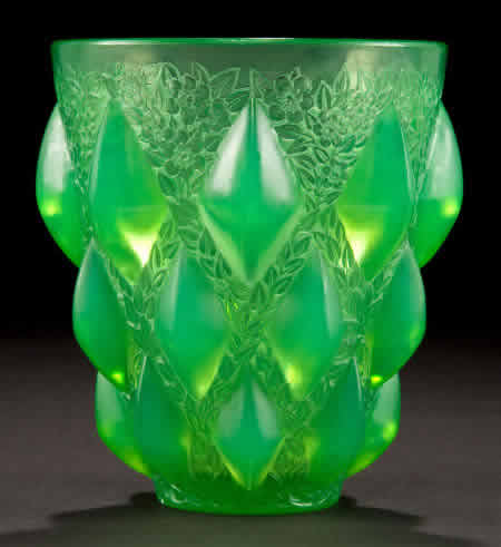 R. Lalique Rampillon Vase