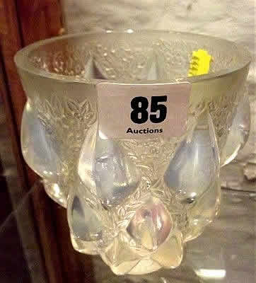 R. Lalique Rampillon Vase