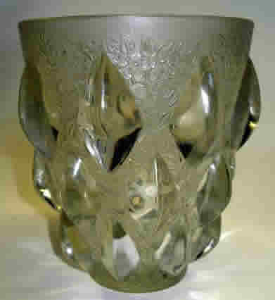R. Lalique Rampillon Vase