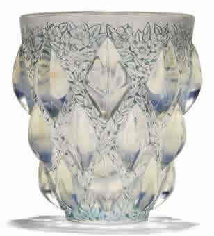 R. Lalique Rampillon Vase