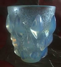 R. Lalique Rampillon Vase