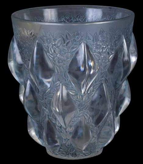 R. Lalique Rampillon Vase