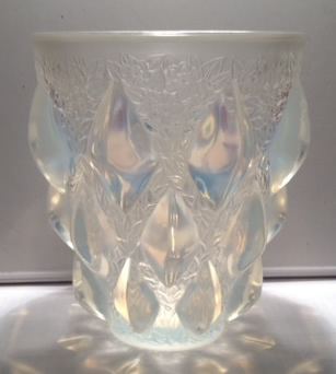 R. Lalique Rampillon Vase