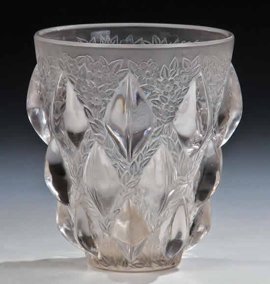 R. Lalique Rampillon Vase