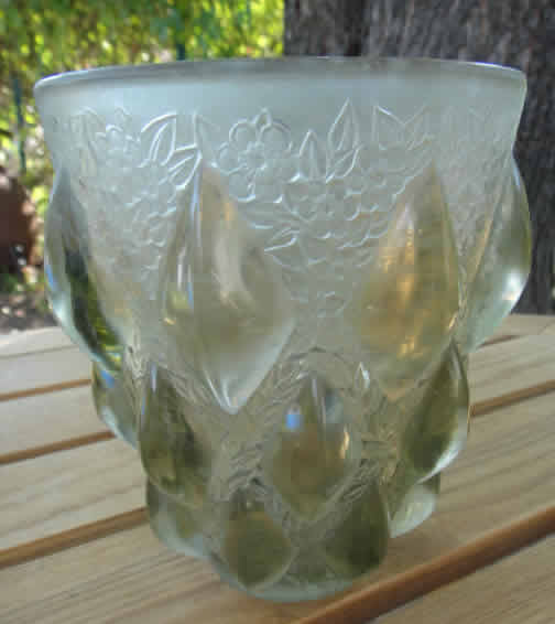 R. Lalique Rampillon Vase