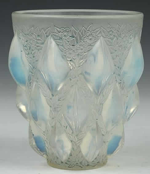R. Lalique Rampillon Vase