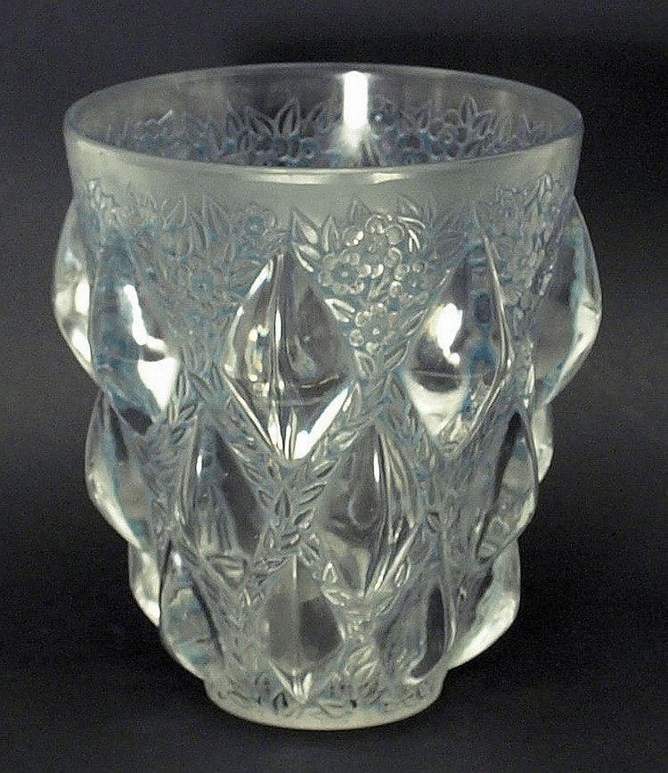 R. Lalique Rampillon Vase