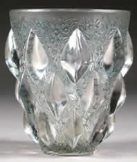 R. Lalique Rampillon Vase