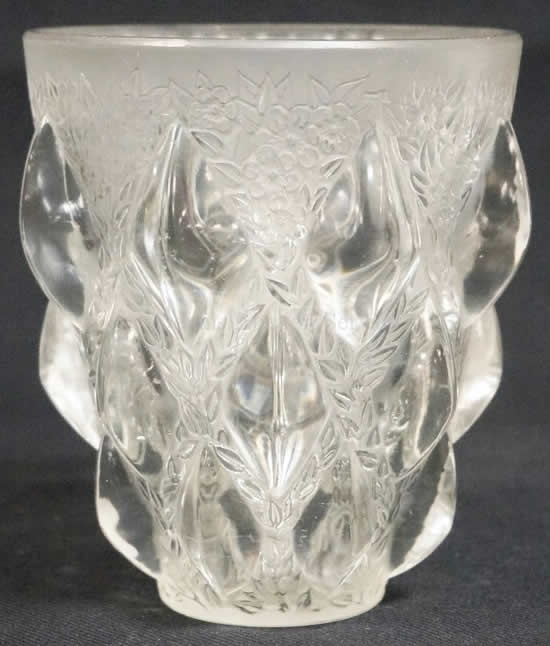 R. Lalique Rampillon Vase
