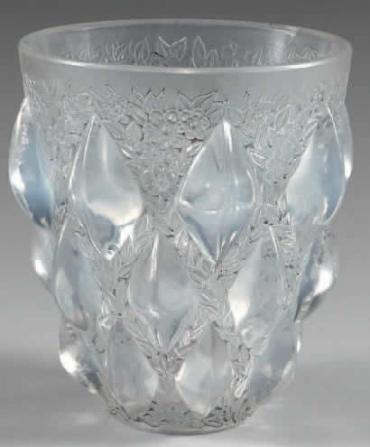 R. Lalique Rampillon Vase