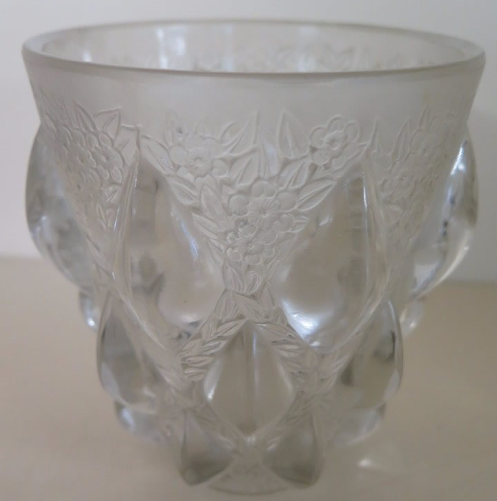 R. Lalique Rampillon Vase
