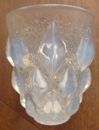 R. Lalique Rampillon Vase