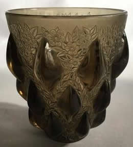 R. Lalique Rampillon Vase