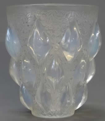 R. Lalique Rampillon Vase