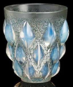 R. Lalique Rampillon Vase